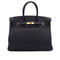 HERMES BIRKIN 35 BLUE NUIT TOGO HAND BAG 2020 Y STAMP GOLD HARDWARE 90331866