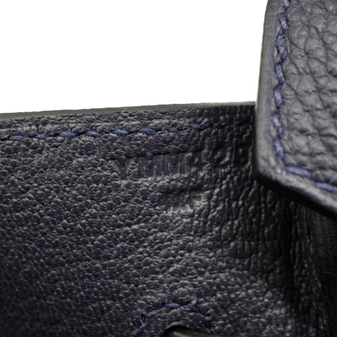 HERMES BIRKIN 35 BLUE NUIT TOGO HAND BAG 2020 Y STAMP GOLD HARDWARE 90331866