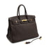 HERMES BIRKIN 35 CAFÉ TOGO HAND BAG 2004 SQUARE H GOLD HARDWARE 90334126