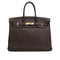 HERMES BIRKIN 35 CAFÉ TOGO HAND BAG 2004 SQUARE H GOLD HARDWARE 90334126