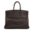 HERMES BIRKIN 35 CAFÉ TOGO HAND BAG 2004 SQUARE H GOLD HARDWARE 90334126