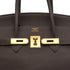 HERMES BIRKIN 35 CAFÉ TOGO HAND BAG 2004 SQUARE H GOLD HARDWARE 90334126