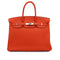 HERMES BIRKIN 35 CAPUCINE TOGO HAND BAG 2012 SQUARE P PALLADIUM HARDWARE 90328709
