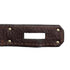 HERMES BIRKIN 35 CHOCOLAT TOGO HAND BAG 2005 SQUARE I PALLADIUM HARDWARE 90342563