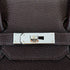 HERMES BIRKIN 35 CHOCOLAT TOGO HAND BAG 2005 SQUARE I PALLADIUM HARDWARE 90342563
