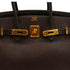 HERMES BIRKIN 35 CHOCOLAT TOGO HAND BAG 2007 SQUARE K GOLD HARDWARE 90341428