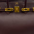 HERMES BIRKIN 35 CHOCOLAT VEAU GULLIVER HAND BAG 1998 SQUARE B GOLD HARDWARE 90317719