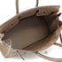 HERMES BIRKIN 35 ETOUPE VEAU EPSOM HAND BAG 2009 SQUARE M PALLADIUM HARDWARE 90331864