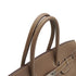 HERMES BIRKIN 35 ETOUPE VEAU GULLIVER HAND BAG 2007 SQUARE K PALLADIUM HARDWARE 90319921