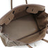 HERMES BIRKIN 35 ETOUPE VEAU GULLIVER HAND BAG 2007 SQUARE K PALLADIUM HARDWARE 90319921