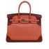 HERMES BIRKIN 35 GHILLIES ROSY ROUGE H VEAU SWIFT HAND BAG 2012 SQUARE P PALLADIUM HARDWARE 90335721