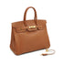 HERMES BIRKIN 35 GOLD COUCHEVEL HAND BAG 1999 SQUARE C GOLD HARDWARE 90335043