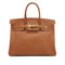 HERMES BIRKIN 35 GOLD COUCHEVEL HAND BAG 1999 SQUARE C GOLD HARDWARE 90335043