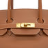 HERMES BIRKIN 35 GOLD COUCHEVEL HAND BAG 1999 SQUARE C GOLD HARDWARE 90335043