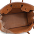 HERMES BIRKIN 35 GOLD TAURILLON CLEMENCE HAND BAG 2005 SQUARE I PALLADIUM HARDWARE 90340910