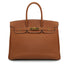 HERMES BIRKIN 35 GOLD TOGO HAND BAG 2005 SQUARE I GOLD HARDWARE 90313332