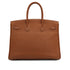HERMES BIRKIN 35 GOLD TOGO HAND BAG 2005 SQUARE I GOLD HARDWARE 90313332