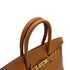 HERMES BIRKIN 35 GOLD TOGO HAND BAG 2005 SQUARE I GOLD HARDWARE 90313332
