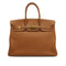 HERMES BIRKIN 35 GOLD TOGO HAND BAG 2005 SQUARE I GOLD HARDWARE 90331378