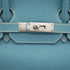 HERMES BIRKIN 35 BLUE JEAN TOGO HAND BAG 2005 SQUARE I PALLADIUM HARDWARE 90330698