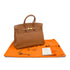 HERMES BIRKIN 35 GOLD TOGO HAND BAG 2005 SQUARE I GOLD HARDWARE 90330943