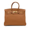 HERMES BIRKIN 35 GOLD TOGO HAND BAG 2005 SQUARE I GOLD HARDWARE 90330943