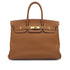 HERMES BIRKIN 35 GOLD TOGO HAND BAG 2006 SQUARE J GOLD HARDWARE 90325632
