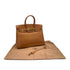 HERMES BIRKIN 35 GOLD VEAU CHAMONIX HAND BAG 1995 CIRCLE Y GOLD HARDWARE 90323188