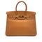HERMES BIRKIN 35 GOLD VEAU CHAMONIX HAND BAG 1995 CIRCLE Y GOLD HARDWARE 90323188