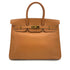 HERMES BIRKIN 35 GOLD VEAU CHAMONIX HAND BAG 1995 CIRCLE Y GOLD HARDWARE 90323188