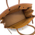 HERMES BIRKIN 35 GOLD VEAU CHAMONIX HAND BAG 1995 CIRCLE Y GOLD HARDWARE 90323188