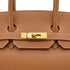 HERMES BIRKIN 35 GOLD VEAU EPSOM HAND BAG 2003 SQUARE G GOLD HARDWARE 90331367
