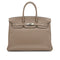 HERMES BIRKIN 35 GRIS TOURTERELLE TOGO HAND BAG 2010 SQUARE N PALLADIUM HARDWARE 90335804