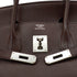 HERMES BIRKIN 35 HAVANE VEAU GULLIVER HAND BAG 2006 SQUARE J PALLADIUM HARDWARE 90331396