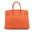 HERMES BIRKIN 35 MANGO EPSOM HAND BAG 2012 SQUARE P GOLD HARDWARE 90323087