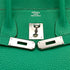 HERMES BIRKIN 35 MENTHE TAURILLON CLEMENCE HAND BAG 2012 SQUARE P PALLADIUM HARDWARE 90324743
