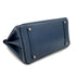 HERMES BIRKIN 35 NAVY BOX CALF HAND BAG 2001 SQUARE E PALLADIUM HARDWARE 90324143