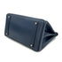 HERMES BIRKIN 35 NAVY BOX CALF HAND BAG 2001 SQUARE E PALLADIUM HARDWARE 90324143