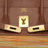 HERMES BIRKIN 35 NOISETTE VIBRATO BOXCALF HAND BAG 2002 SQUARE F GOLD HARDWARE 90348985
