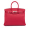 HERMES BIRKIN 35 ROSE EXTREME VEAU EPSOM HAND BAG 2019 D STAMP PALLADIUM HARDWARE 90341918