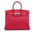 HERMES BIRKIN 35 ROSE EXTREME VEAU EPSOM HAND BAG 2019 D STAMP PALLADIUM HARDWARE 90341918