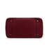 HERMES BIRKIN 35 ROUGE H TAURILLON CLEMENCE HAND BAG 2005 SQUARE I PALLADIUM HARDWARE 90342565