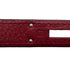 HERMES BIRKIN 35 ROUGE H TAURILLON CLEMENCE HAND BAG 2005 SQUARE I PALLADIUM HARDWARE 90342565