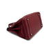 HERMES BIRKIN 35 ROUGE H TAURILLON CLEMENCE HAND BAG 2008 SQUARE L PALLADIUM HARDWARE 90322020