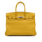 HERMES BIRKIN 35 SOLEIL TOGO HAND BAG 2009 SQUARE M PALLADIUM HARDWARE 90334123