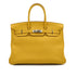 HERMES BIRKIN 35 SOLEIL TOGO HAND BAG 2009 SQUARE M PALLADIUM HARDWARE 90334123