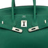 HERMES BIRKIN 35 VERSO VERT VERTIGO VERT FONCE TAURILLON CLEMENCE HAND BAG 2017 A STAMP PALLADIUM HARDWARE 90324745