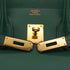 HERMES BIRKIN 35 VERT ARDENNES HAND BAG 2002 SQUARE F GOLD HARDWARE 90327990