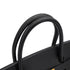 HERMES BIRKIN 40 BLACK ARDENNES HAND BAG 1997 SQUARE A GOLD HARDWARE 90335042