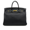 HERMES BIRKIN 40 BLUE INDIGO TAURILLON CLEMENCE HAND BAG 2003 SQUARE G GOLD HARDWARE 90333721